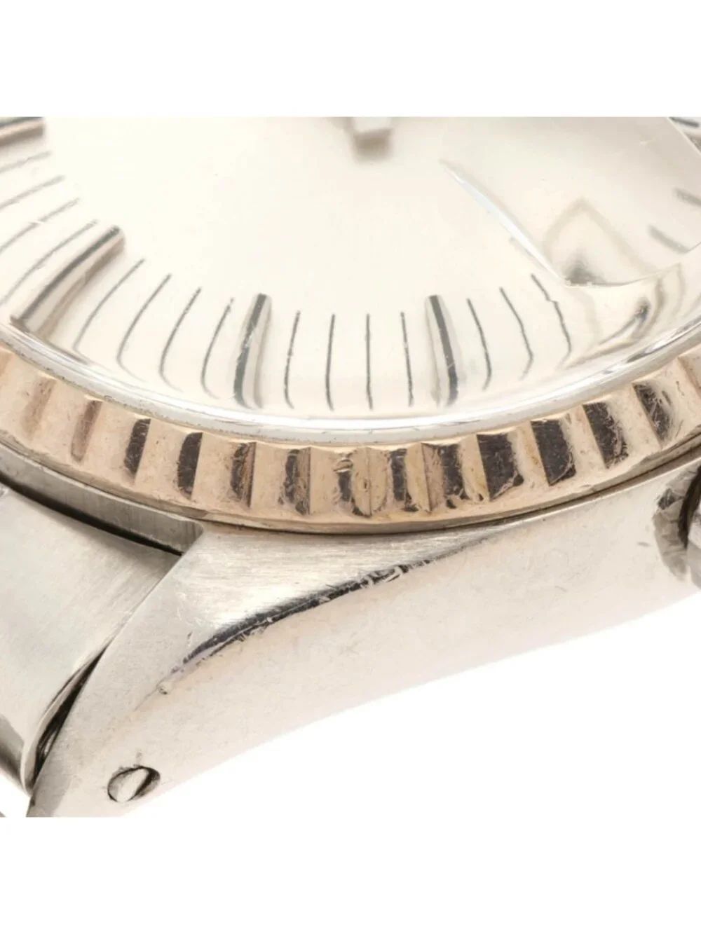 Rolex Perpetual Date Watch 18k White Gold 18k Silver